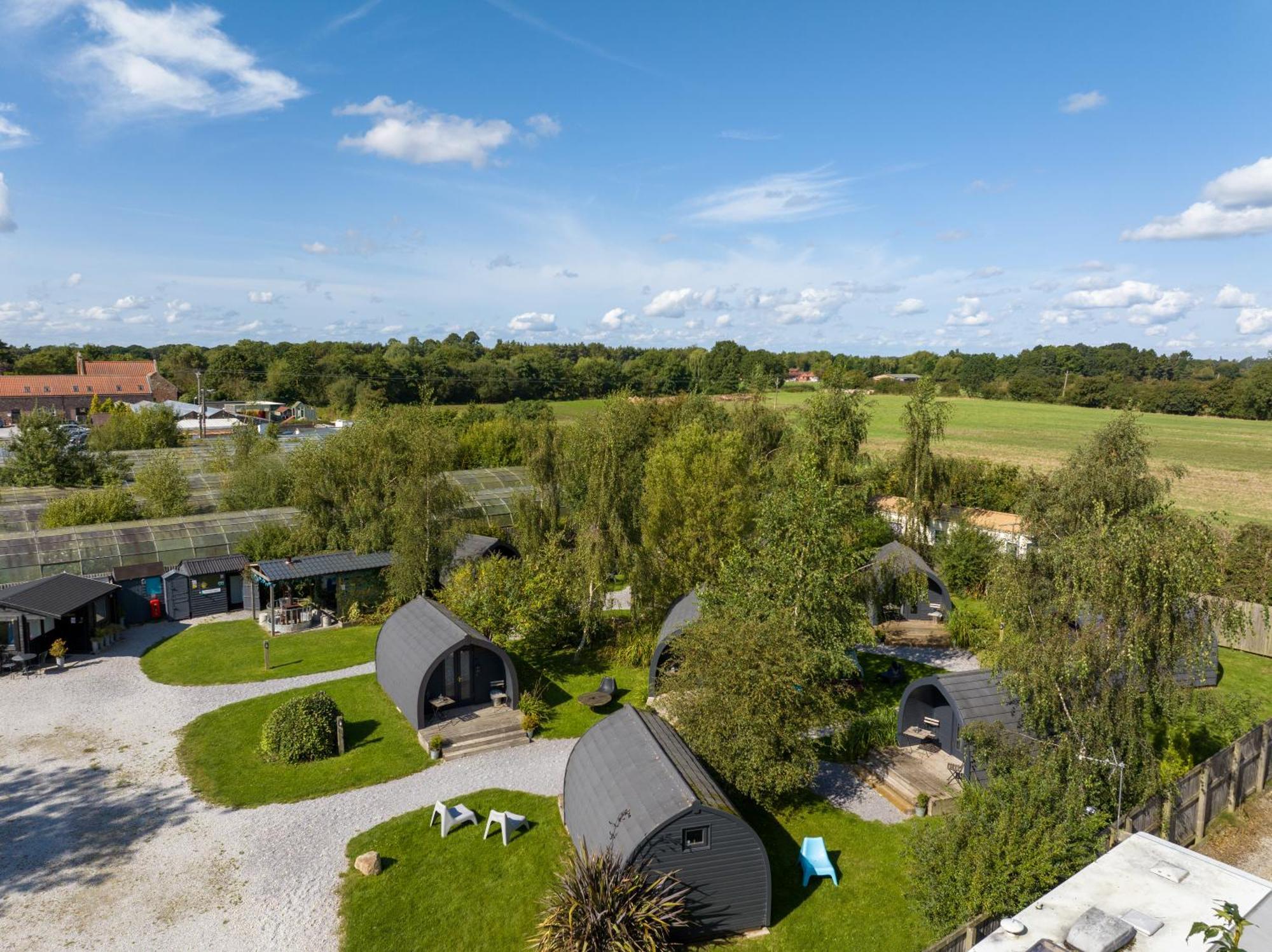 The Little Hide - Adult Only Camping Pods Wigginton  Exteriér fotografie