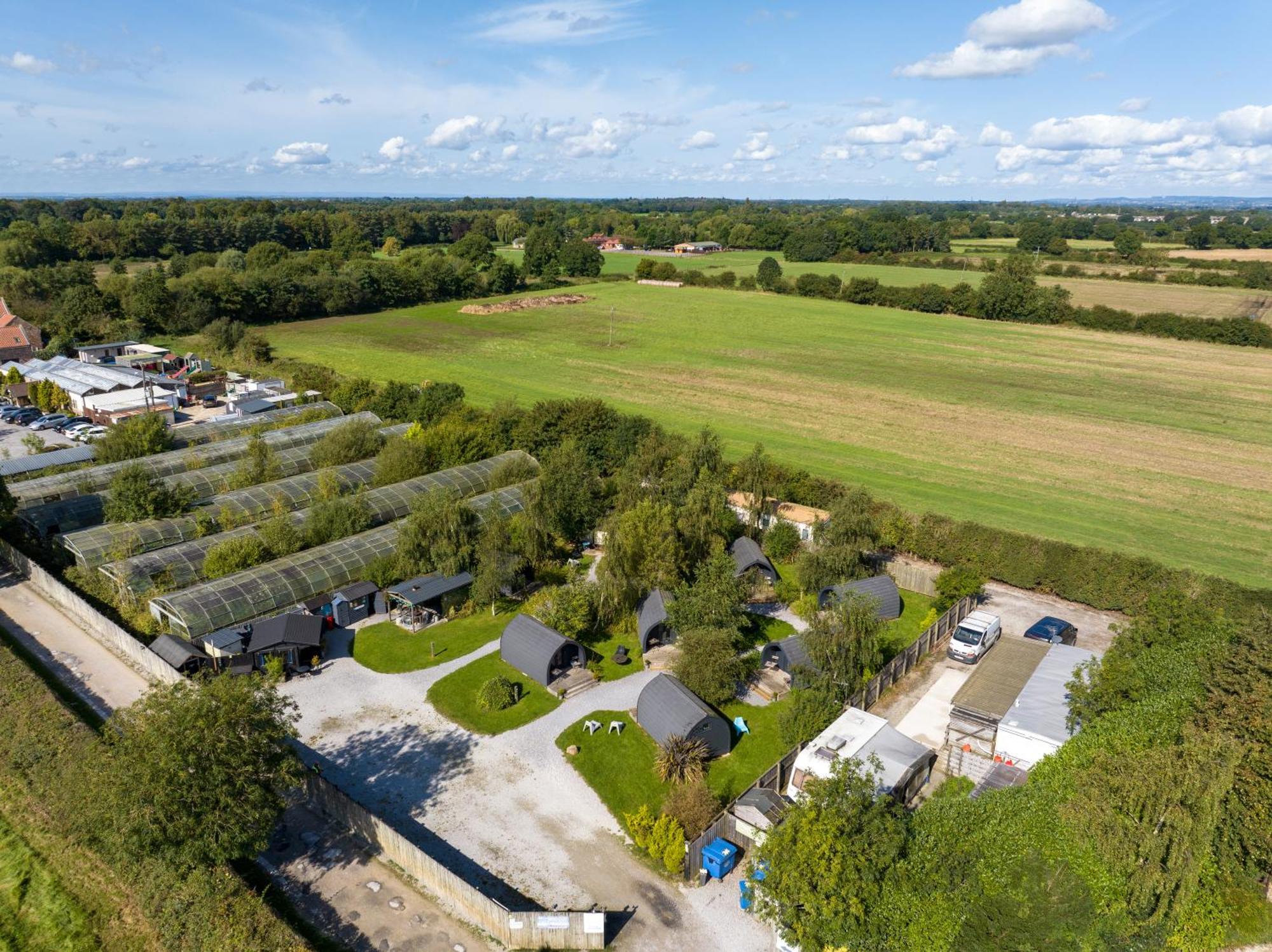 The Little Hide - Adult Only Camping Pods Wigginton  Exteriér fotografie